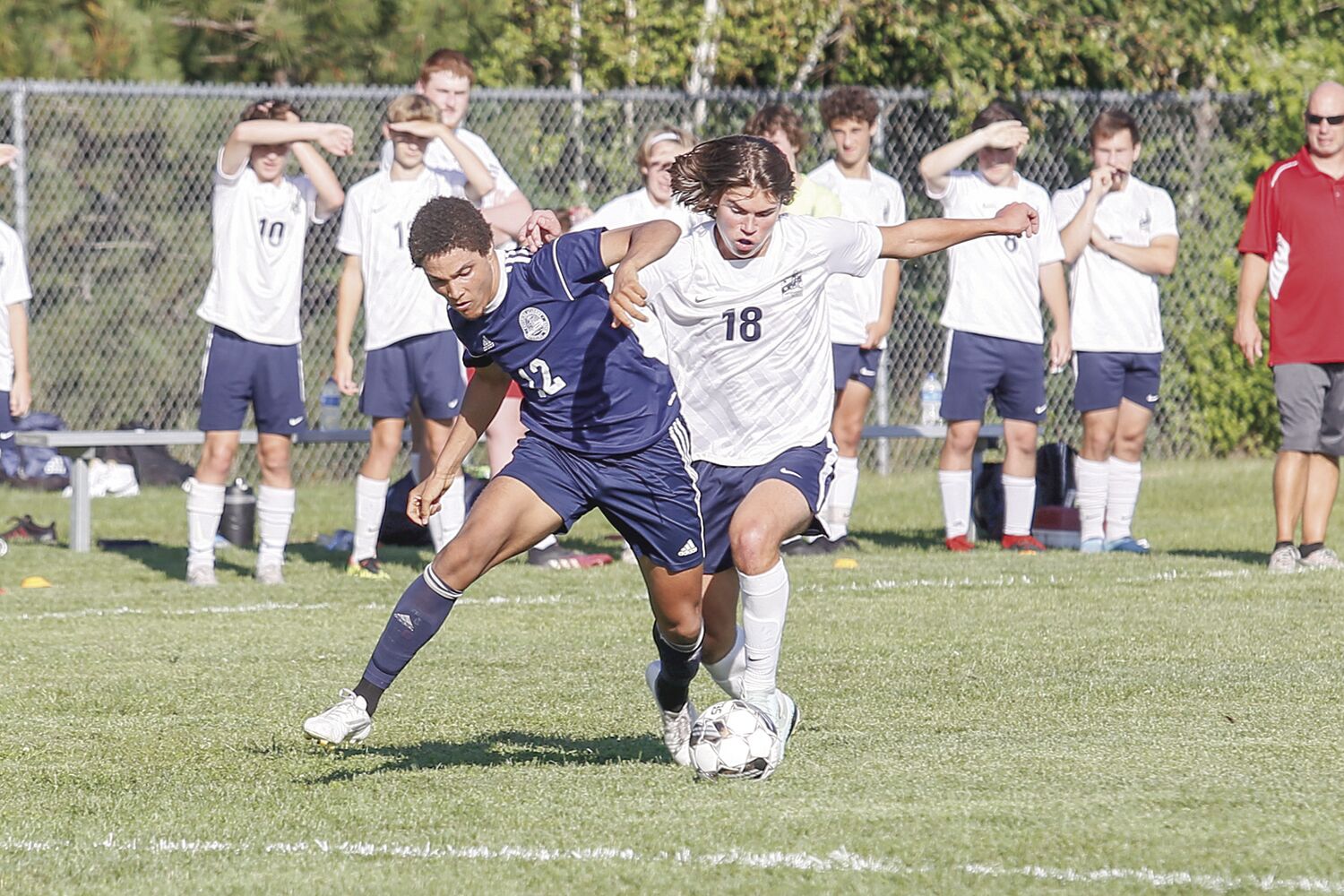 Raiders boys soccer moves to the top of the table